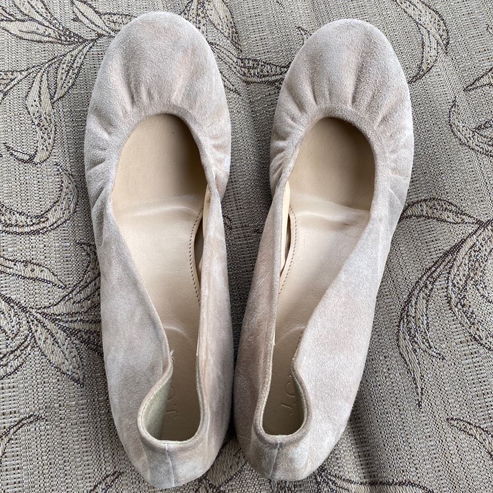 J. Crew Ballerina leather shoes